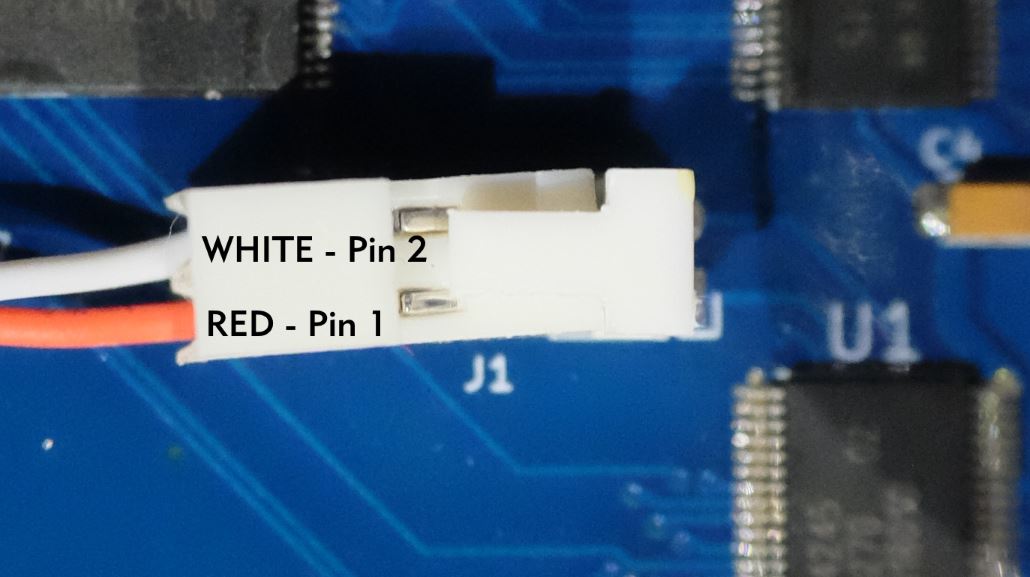 Image showing connecting the MMB to the 14-pin CN209 connector.